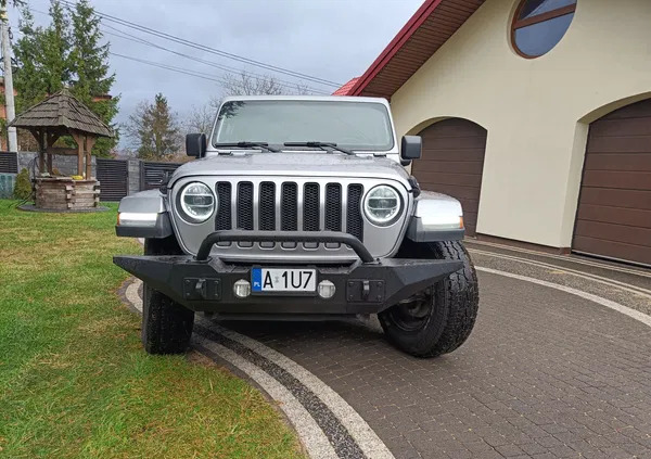 jeep mazowieckie Jeep Wrangler cena 145000 przebieg: 122000, rok produkcji 2018 z Pleszew